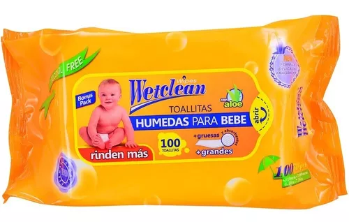 Toallas Humedas WetClean Intimas