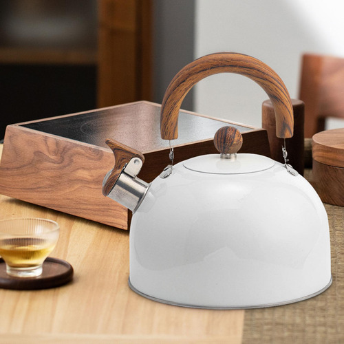 3l Stainless Steel Tea Pot For Stovetop Top Folding Handle