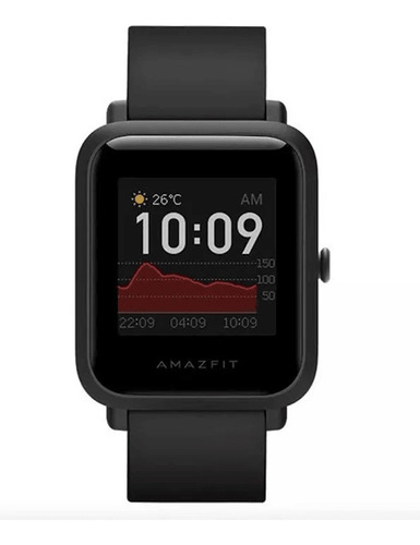 Smartwatch Amazfit Basic Bip S Lite Negro Impermeable (Reacondicionado)