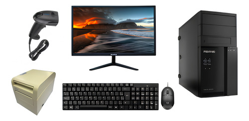Computador Positivo Pc Pdv Completo I7 Kit Desktop Com Nf