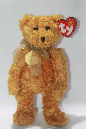 Peluche Teddy Conmemorativo 100 Años Ty Original 20cms