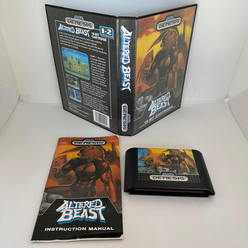Altered Beast Sega Genesis Completo Colección