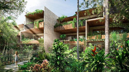 Increíble Villa En Desarrollo Residencial- 3 Rec. - Amenidades Como Spa. Piscina Salada. Temazcal- Tulum