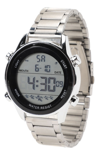 Reloj Led Impermeable Para Hombre, Digital, Multifuncional,
