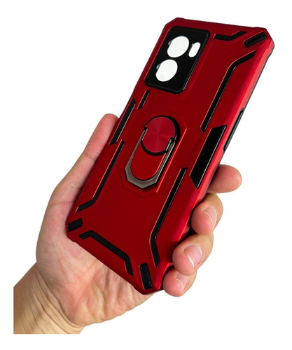 Funda Protector Para Oppo A57 | A77 Rudo Anillo + 2 Micas