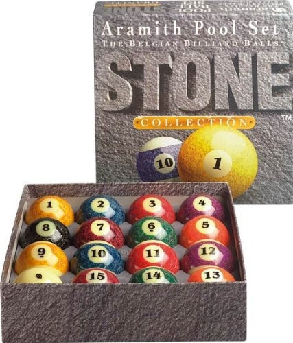 Aramith Stone Collection Pool Y Conjunto De Bolas De Billar