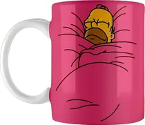 Comprar Taza Cerámica Los Simpsons Homero Pastelito Horneado Canela