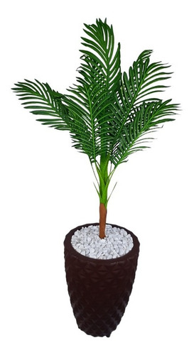 Planta Artificial Coqueiro + Vaso 3d A Pronta Entrega | Parcelamento sem  juros