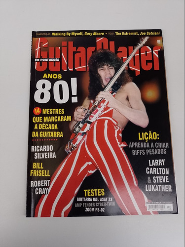 Revista  Guitar Player  Anos 80 Bill Frisell Ricardo O666