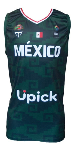 Jersey Selección Mexicana De Basquetbol Titan Sport Original