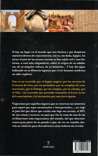 Egipto misterioso, de García Bautista, José Manuel. Enigma Editorial Almuzara, tapa blanda en español, 2022