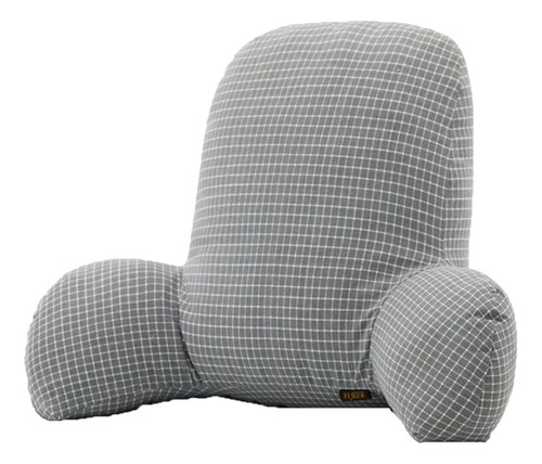 1 Pieza Almohada De De Silla Cama Cojín De Gris De Rejilla