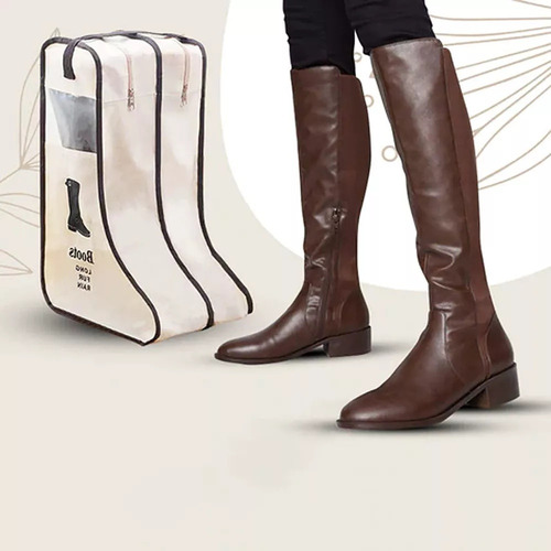 Bolsa Portátil Transparente Para Guardar Botas