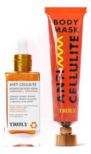 Truly Beauty Anti-celulitis Bundle - Crema De Celulitis Veg.