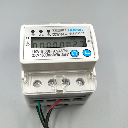 Medidor de energía AC Dds238-4 W 1 fase 110/220 V 60 a Wifi