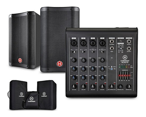 Harbinger M200-bt Portable Pa With Bluetooth And Custom 