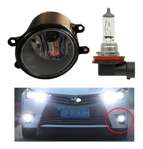 Faro Niebla Halogeno Izquierdo Toyota Corolla 2009