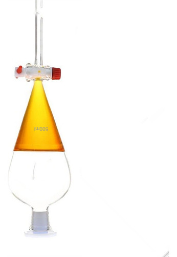 Ampolla Embudo Decantación Robinete Teflon 500ml