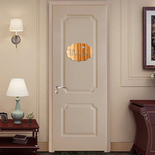 Adhesivo De Pared Con Efecto Espejo De Bienvenida En Acrílic