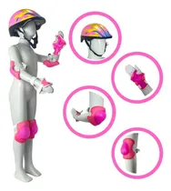 Comprar Kit Proteção Infantil Capacete Joelheiras Cotoveleiras Zippy