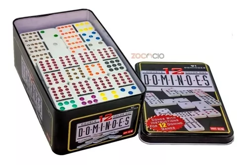 Super Domino Profesional 91 Piezas 12/12 Juega Hasta 13 Pers