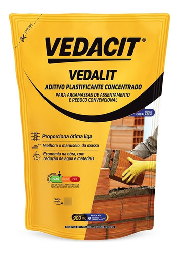 Otto Vedacit Vedalit 900ml (substitui Cal)