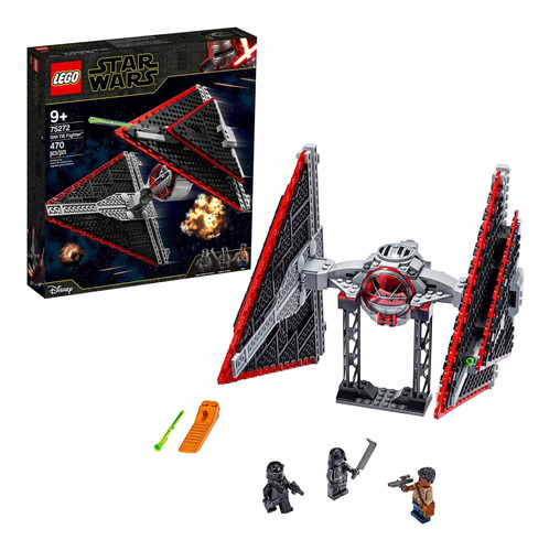 Figuras Para Armar Lego Star Wars Sith Tie Fighter 7527 Fgr