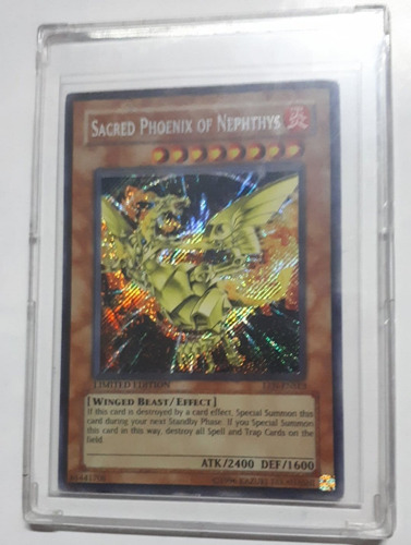 Sacred Phoenix Of Nephthys - Een-ense3 - Secret Rare (Usado)