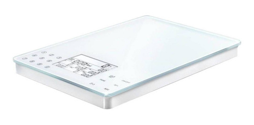 Imagen 2 de 2 de Balanza de cocina digital Soehnle Food Control Easy pesa hasta 5kg blanca