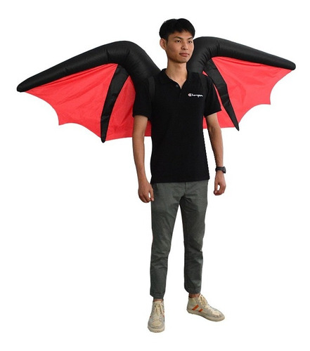 Alas De Demonio Accesorio Inflable Adulto Halloween