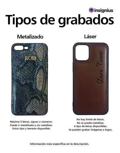 Funda Case Para iPhone 13 En Imitación Piel Personalizada