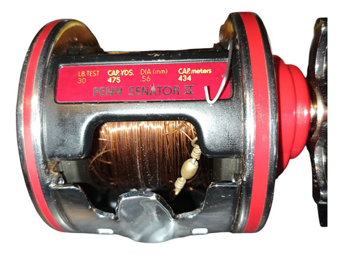 Reel Penn Special Senator 113h2 Rojo/negro Der. Rojo/ Negro Derecho/izquierdo (Usado)