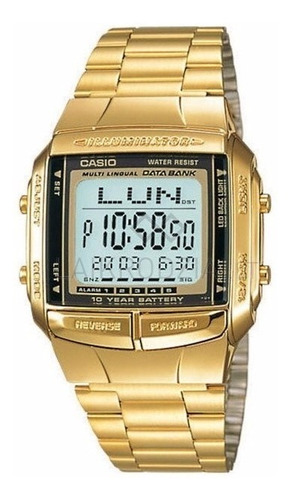 Reloj Casio Vintage Db360 9a Unisex Dorado *watchsalas*