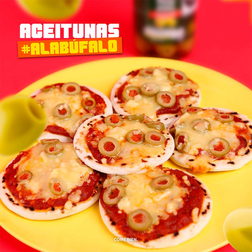 Aceitunas Búfalo Rellenas De Pimiento 190 G
