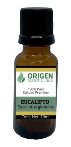 Aceite Esencial De Eucalipto 100% Puro Y Original 10ml