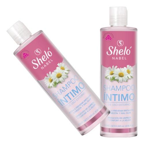 Shampoo Intimo Shelo Nabel® 265ml. 2 Piezas