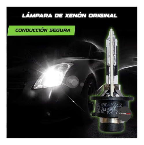 Foco Hid D2r Super Potente Par