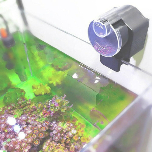 Dispensador Automático Peces, Alimentador Eléctrico A Prueba