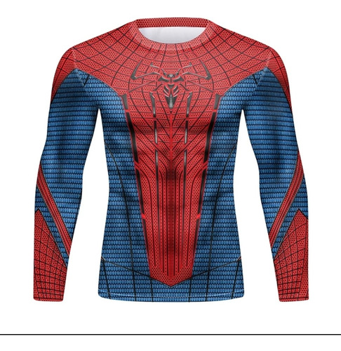 Polera Compresión Amazing Spiderman Hombre Araña 