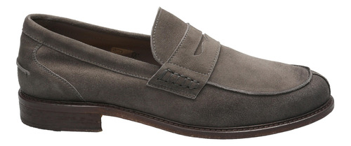 Zapato Cuero Rockford Oglio Gris Oscuro Hombre