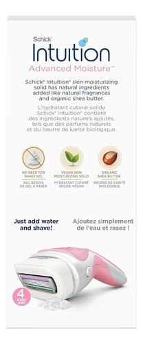 Schick Intuition Advanced - Maquinilla De Afeitar Hidratante