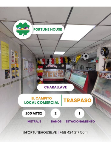 Traspaso/alquiler De Local Comercial En Charallave