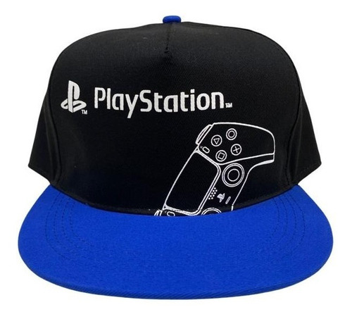 Gorra Cap Playstation Original Joystick Black/blue 6759