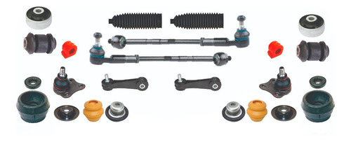 Kit Bases Rotulas Bieletas Gomas Bujes Vw Jetta A4 99-08