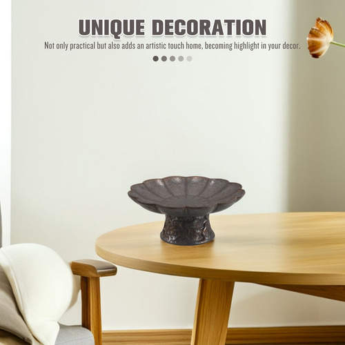 Cuenco Decorativo Con Patas De Cerámica Con Pedestal, Fruter