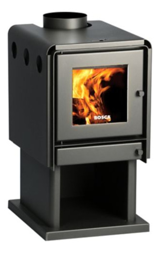 Calefactor Leña Bosca Limit 360 Doble Combustión Pot 8,7 Kw