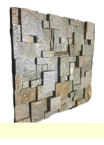 Mosaico 3d De Piedra Lima Plata  Exteriores E Interiores