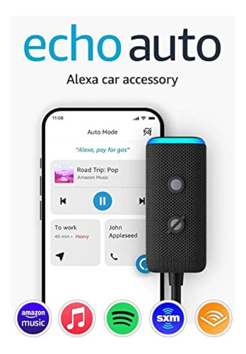 Amazon Echo Auto (modelo Más Nuevo), Agrega Alexa A Tu