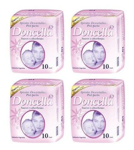 Doncella Aposito Post Parto Combo X 40u. En Palermo Y Envios