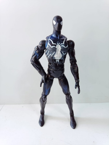 Black Spider-man Launching Web Missile Classics Hasbro 2008 (Usado)